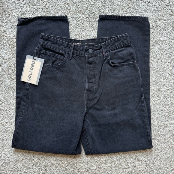 GRLFRND THE AMANDA MID RISE LOOSE BOYFRIEND JEANS - Picture 6 of 16